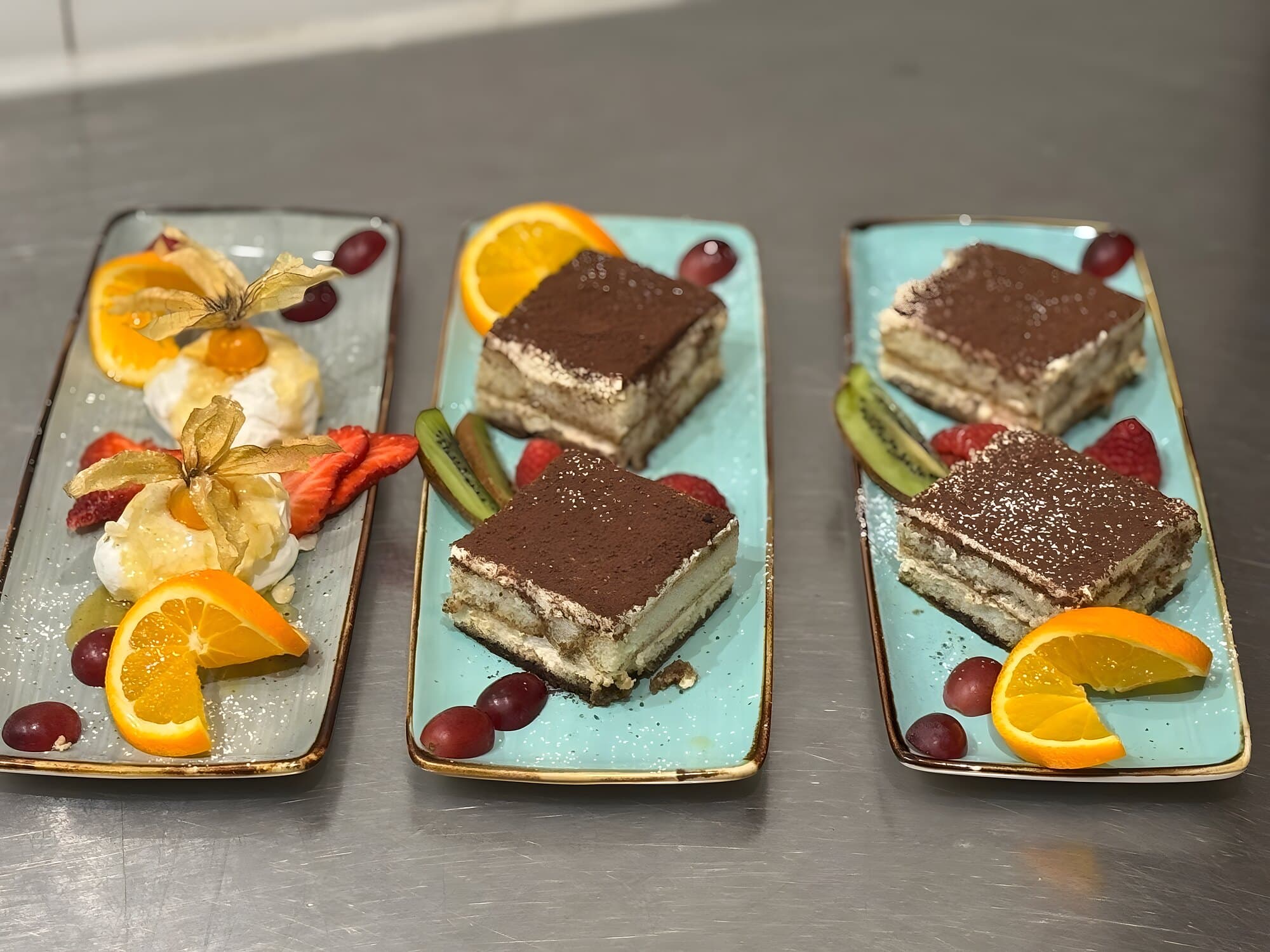 Hausgemachtes Dessert zum süßen Abschluss